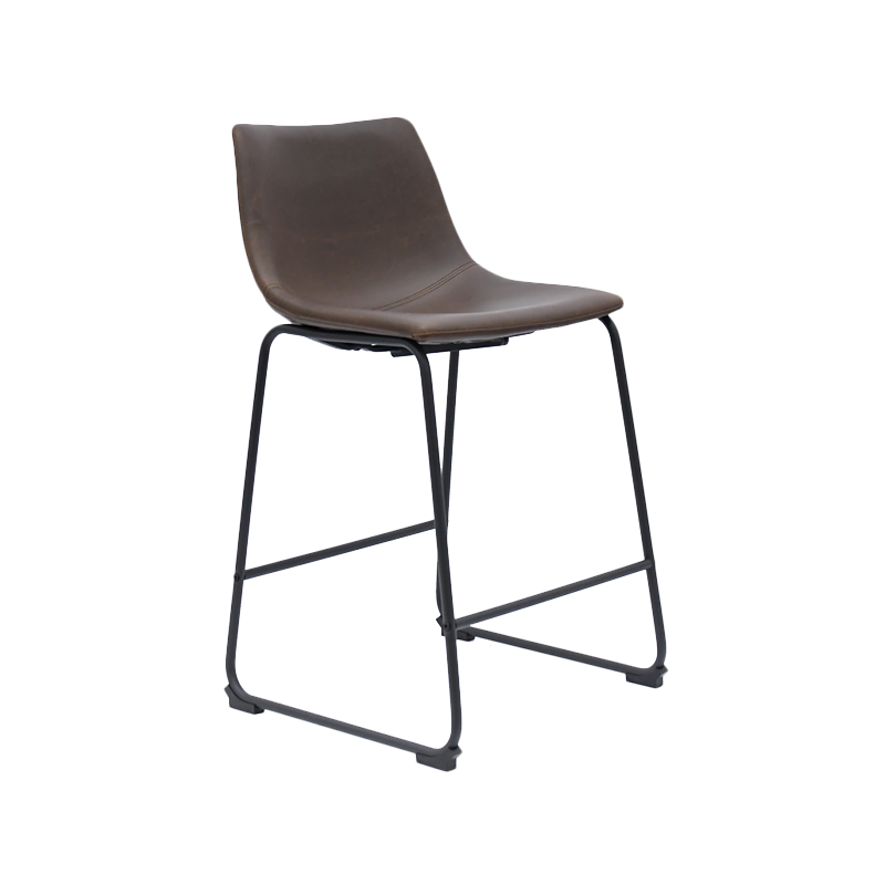 L Hình dạng với PU Simple Bar Stool